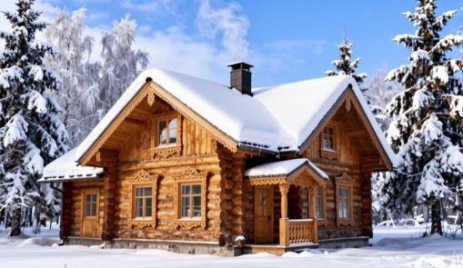 Почему дома из бревна идеально подходят для суровой зимы: 6 ключевых причин
